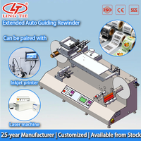 Máquina Rebobinadora Automática de Tipo Extendido en Oferta, Rebobinadora Industrial de Velocidad Constante para Procesamiento de Etiquetas de Papel y Film