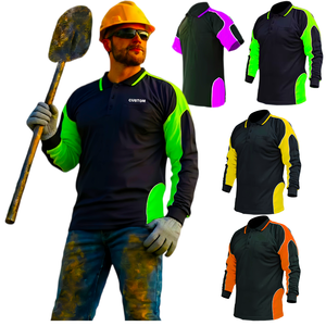 <span class=keywords><strong>Chemise</strong></span> <span class=keywords><strong>de</strong></span> <span class=keywords><strong>travail</strong></span> polo à manches longues haute visibilité pour hommes, personnalisée, à séchage rapide, sécurité, construction, fluorescente, haute visibilité, vêtements <span class=keywords><strong>de</strong></span> <span class=keywords><strong>travail</strong></span> - Product Image 1