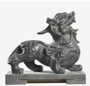 Escultura família Pixiu riqueza atraindo ornamentos cidade casas pedra escultura em pedra esculturas e esculturas pedra artificial - Product Image 4