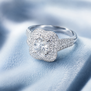 Anello Nuziale Scintillante a Forma di Stella per Donne, Elegante Gioiello da Dito per Spose - Product Image 4