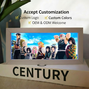 Lampe de <span class=keywords><strong>table</strong></span> LED RVB Anime 2026 en gros d'usine avec chargement sans fil – Lampe en forme d'arc pour filles et garçons, cadeaux de festival - Product Image 1