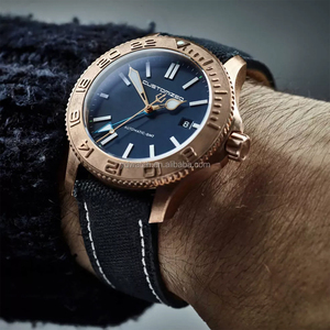 Reloj de Lujo GMT para Hombre, Caja de Bronce, Automático, Superluminoso, Mecánico - Product Image 6