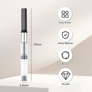 Accessoires d'écriture calligraphique : Convertisseur d'encre argent/or 2,6 mm pour stylos-plumes - Product Image 2