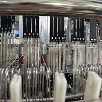 Machine à fabriquer des sacs en maille/leno à grande vitesse à 4 navettes, métiers à tisser circulaires pour sacs de légumes et de fruits