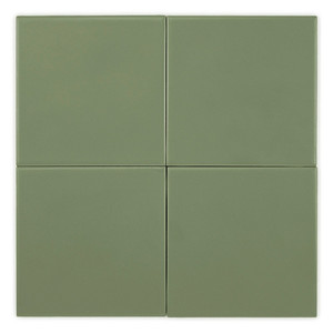 Piastrella Delhi Sage 13x13cm 9mm Finitura Satinata Bordi Irregolari - Product Image 2