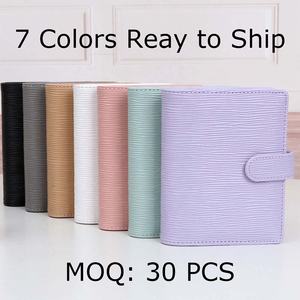 Hot New 7 Couleurs Big Saffiano Epi Leather Organizer Planner A7 Wallet Binder avec A7 Enveloppes, Insert & Dashboard Disponible - Product Image 2