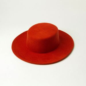 Chapeaux Ronds de Haute Qualité pour Adultes, Unisexe, Décontractés, pour Fêtes, Quatre Saisons, OEM, Sombrero Vaquero Rose avec Ruban et Corde - Product Image 3