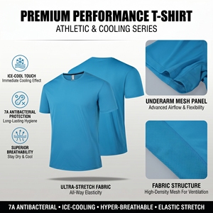 <span class=keywords><strong>T</strong></span>-shirts tricotés pour hommes MA8030 personnalisables avec logo, pour la gym, le sport, la <span class=keywords><strong>musculation</strong></span>, coupe <span class=keywords><strong>oversize</strong></span>, antibactériens 7A, respectueux de la peau, rafraîchissants pour l'entraînement - Product Image 1