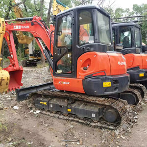 Mini-excavatrice Kubota KX163-5 d'occasion de 5 tonnes, fabriquée au Japon, Kubota KX161 KX163 KX165 - Product Image 1