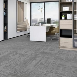 Tapis de bureau moderne carré lavable sur mesure 50x50cm avec support en polypropylène PVC et résistant aux taches - Product Image 2