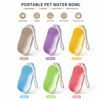 Bouteille d'eau portable pour chien, gourde pour animaux de compagnie pour la randonnée en plein air, les voyages, distributeur d'eau anti-fuite