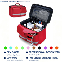 Voyage maison étanche médecine familiale Kit épaule sac médical vide voiture Portable trousse de premiers soins organisateur étui d'urgence sac