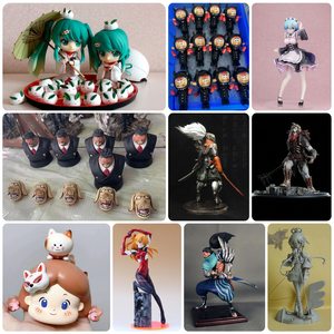 Service d'impression 3D en résine SLA haute précision, figurines d'action anime personnalisées, jouets en boîte mystère avec service de peinture, couleurs et tailles personnalisées - Product Image 2