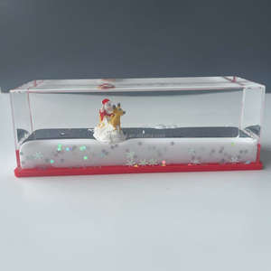 Pisapapeles Mágico de Papá Noel, Temporizador Líquido Navideño Único, Juguetes Sensoriales Festivos para Escritorio, Regalo Calmante al por Mayor para <span class=keywords><strong>Colegas</strong></span> y Amigos - Product Image 4