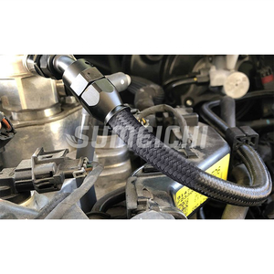 SUMEICHI Hoge Kwaliteit AN8 PTFE Nylon RVS Gevlochten Slang Olie Brandstof Slangen Leidingen Buis AN8 8AN -8AN Raceauto Onderdelen - Product Image 6