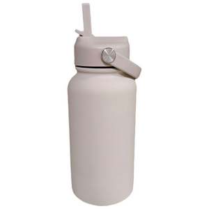 Bouteille d'eau de sport en acier inoxydable à double paroi en métal personnalisée 1000ml avec logo sans BPA en gros - Product Image 3