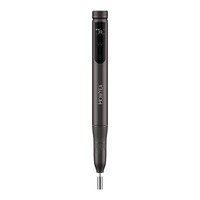 Ensemble de stylo perceuse à ongles électrique rechargeable par USB HOWYEA, lime électrique sans fil en forme de stylo
