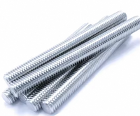 ASTM A193 B8 B16 Stud Bolt Thread Rod Plain 304 Stainless Steel DIN976 Standard M8 Thread Hex Bolt Type