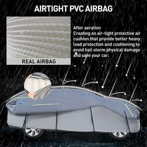 Copri auto imbottito gonfiabile pieghevole <span class=keywords><strong>di</strong></span> alta qualità protezione grandine protezione protezione protezione copri auto <span class=keywords><strong>tenda</strong></span> - Product Image 2