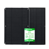Panneau solaire miniature léger personnalisé 5W 10W 15W 20W 6V monocristallin ETFE pour appareils IoT intelligents