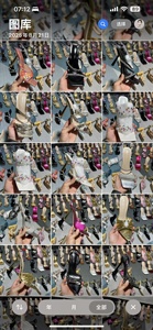 Cổ phiếu của phụ nữ cao gót dép mùa hè thời trang bên giày mới mở Toe cao gót hỗn hợp thiết kế bán buôn - Product Image 6