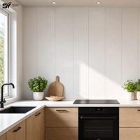 Paneles de Pared de PVC Ignífugos e Impermeables, Decoración Moderna para Techos Interiores de Restaurantes, Baños y Salas de Estar