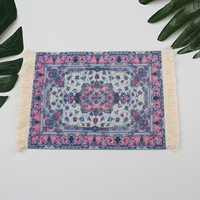 Tapis de souris en tissu tissé turc avec motif tapis, design chauffant, taille et couleur personnalisables, en stock