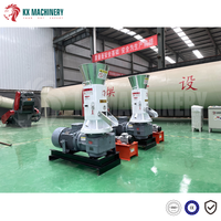 Granulés de déchets d'élevage à haute efficacité faisant la machine Moulin à granulés de déchets agricoles pour la production d'engrais organiques