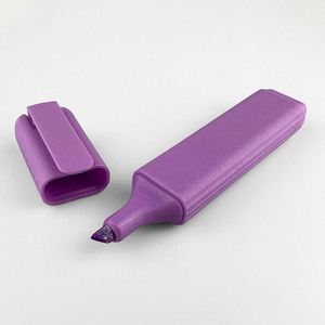 Stylos fluorescents non toxiques et écologiques pour les écoles et les bureaux avec logo personnalisé, stylo marqueur promotionnel - Product Image 3