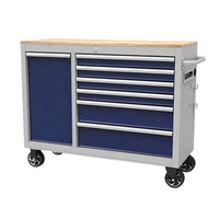Armoire de Rangement d'Outils Métallique Robuste, Servante d'Atelier avec Tiroirs pour Mécanicien