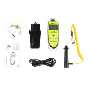 TPI367D เครื่องวัดอุณหภูมิแบบกันน้ำสำหรับบันทึกข้อมูล เทอร์โมคัปเปิลชนิด K T เทอร์มิสเตอร์มิเตอร์ IP67 16000 การอ่านข้อมูล LCD - Product Image 3