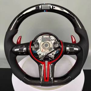 Volant en fibre de carbone LED Brook personnalisé pour <span class=keywords><strong>BMW</strong></span> Série F80 F82 F10 F06 F12 F13 F15 F16 G02 G11 G38 - Product Image 3
