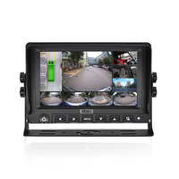 Système DVR mobile de gestion de flotte GPS WIFI 4G AI ADAS DMS BSD/360 IP69K étanche 1080P H.264/H.265 API pour bus, camion