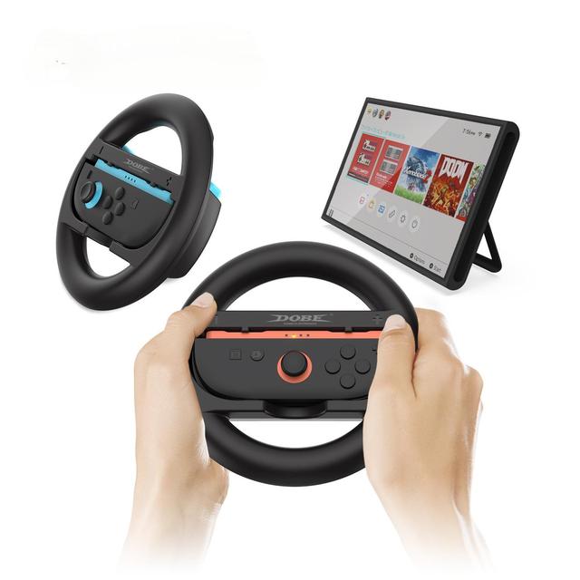 2025 New Dual Racing Wheel Controller TNS 3196 ABS Material OEM Custom Logo Game Console Accessories Bulk Order for B2B