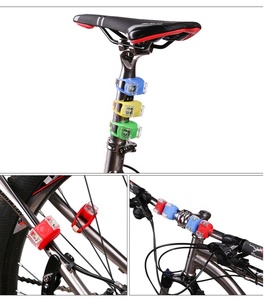 Xe Đạp Xe Đạp Phụ Kiện Xe Đạp ánh sáng không thấm nước Silicone dẫn đầu phía trước bánh xe phía sau đèn xe đạp đèn pha đèn với pin - Product Image 5