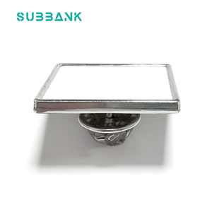 Subbank atacado crachá de sublimação em branco <span class=keywords><strong>DIY</strong></span> broche quadrado para impressão crachás de sublimação - Product Image 4