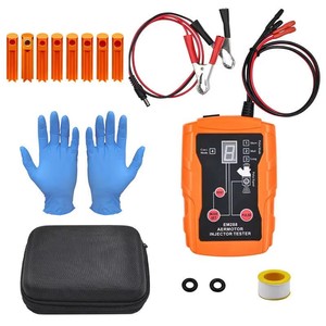 Kit d'outils de nettoyage et de test d'injecteurs de carburant EM288, testeur d'injecteurs de carburant automobile à 8 impulsions - Product Image 1
