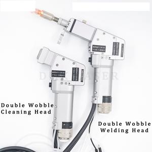 QILIN BBWT20C pistolet de soudage à main Laser oscillant Biaxial + tête de nettoyage Wobble 2 têtes dans un ensemble Qilin de grande valeur - Product Image 2