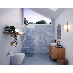 <span class=keywords><strong>Mampara</strong></span> de <span class=keywords><strong>Ducha</strong></span> Personalizada <span class=keywords><strong>para</strong></span> Cuarto de Baño, Fácil de Instalar, sin Marco, Ahorra Espacio, Panel Único - Product Image 6