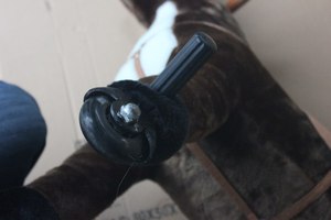 Ngựa Đi Bộ Bằng Vải Nhung Lông Cho Trẻ Em Với Đồ Chơi Màu Nâu Âm Thanh Quà Tặng Thú Vị Khi Đi Xe Cho Trẻ Em - Product Image 6