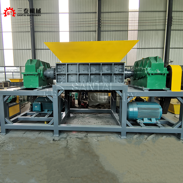 Iron Plate Double Shaft Shredder CR400
