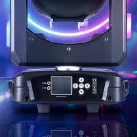 230W Beam Moving Head Light RGB LED Bühnenscheinwerfer DMX512 Rotierender Aluminiumkörper für Disco Club Live-Streaming