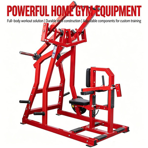 Máquina de Polea Frontal Iso-Lateral con Placas de Acero para Gimnasio, Uso Comercial, 220 kg de Peso Máximo para el Usuario, Equipo de <span class=keywords><strong>Fitness</strong></span> - Product Image 1