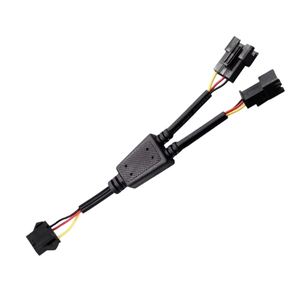 定制加工1对2注塑成型PVC防水电缆2.54SM端子SM公母线束用于LED灯条 - Product Image 3