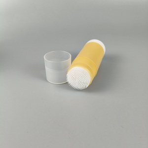 Bouteilles rondes en plastique durables de bâton de protection solaire d'OEM 20g/crème de nettoyage de visage de points noirs conteneur cosmétique de bâton de déodorant - Product Image 4