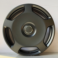Jantes en alliage forgé de style Aero Disc, noir mat, 5x112 5x120, 18-24 pouces, compatibles avec Mercedes Benz Audi