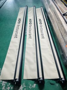 <span class=keywords><strong>Toldo</strong></span> oscilante retráctil con marco de aluminio y vela de poliéster para caravanas, autocaravanas y remolques, accesorio de casete de tela - Product Image 4