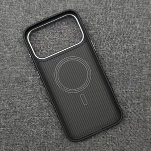 Funda Magnética de Fibra de Carbono HD para iPhone 18 Pro, Funda Protectora de Fibra de Aramida para iPhone 18 Pro Max, para iPhone Air - Product Image 3