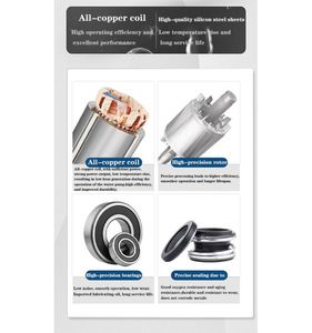 Pompe submersible pour eaux usées à grand débit avec couplage automatique pour l'évacuation des eaux usées industrielles et civiles - Product Image 4