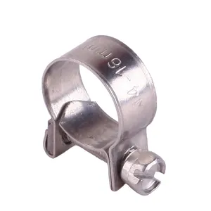 1/4 "5/16" 3/8 "Colliers de serrage pour conduite de gaz d'injection de carburant Collier de serrage